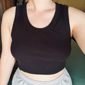 Vans crop tank top